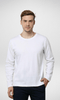 Men Winter 24 Men Pullover Mavi Basic Long Sleeve T-shirt (White)