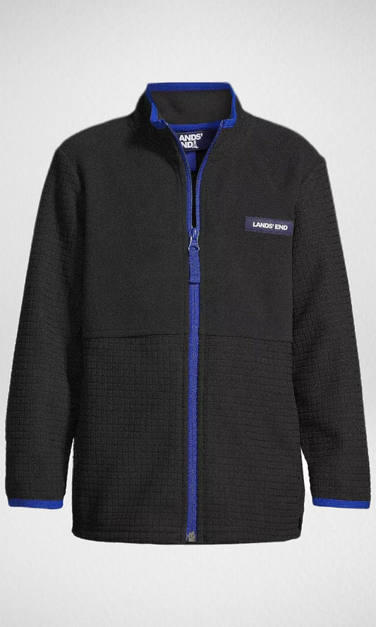 Men Winter 24 Men Pullover (ORIGINAL) Lands End Fleece jacket (MEN) Black