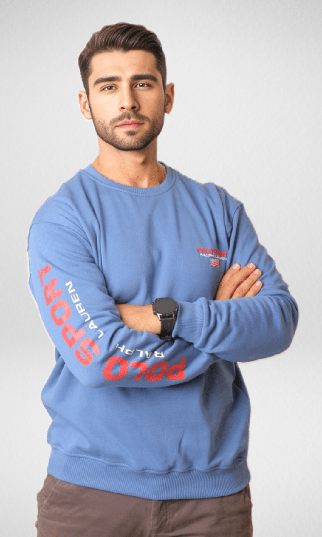 Men Winter 24 Men Pullover Polo Sports Men Pullover 2023 - Blue