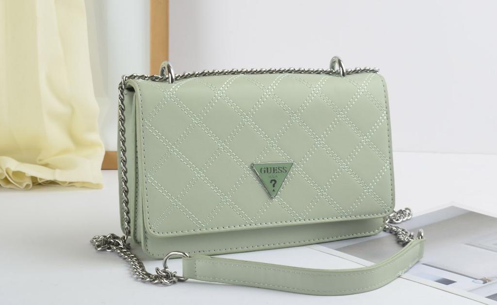 Outlet W&B Bags Mint Women Hard Capitone Bag