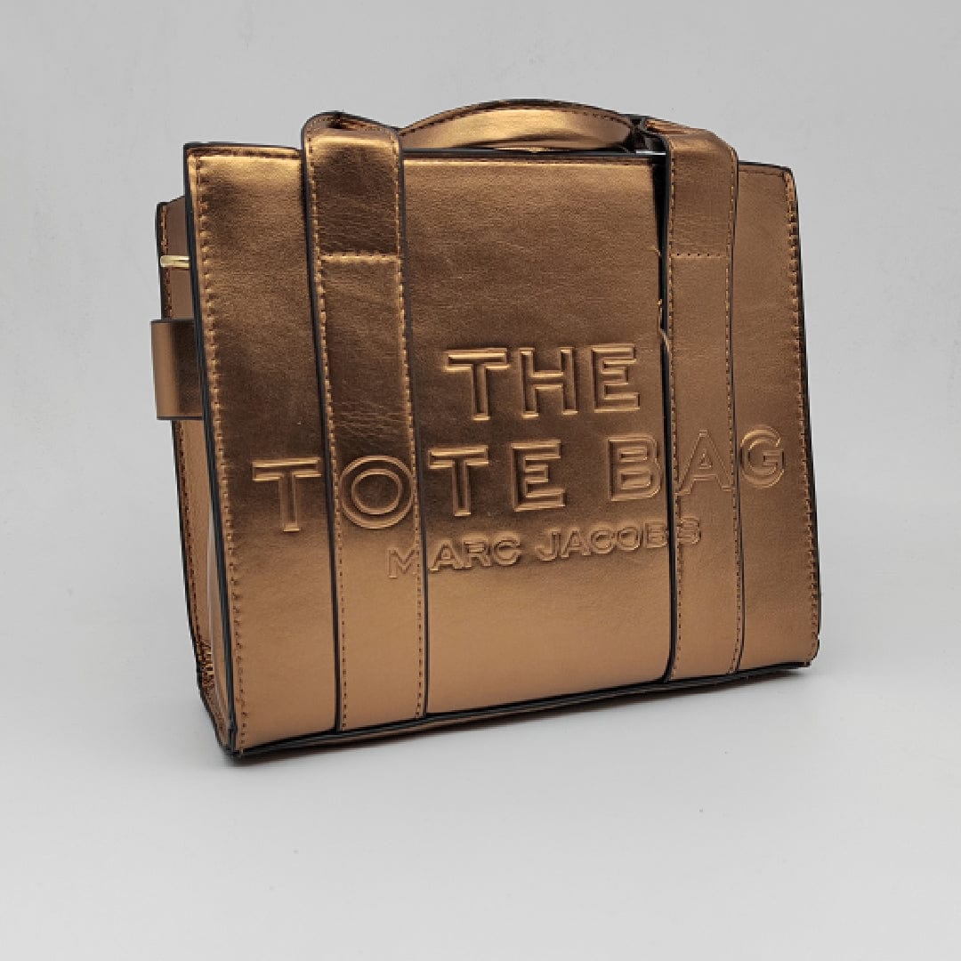 Outlet W&B Bags MJ New Big Bags - Brown Metallic