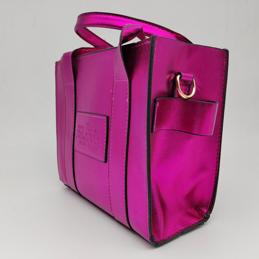 Outlet W&B Bags MJ New Big Bags - Fuchsia Metallic