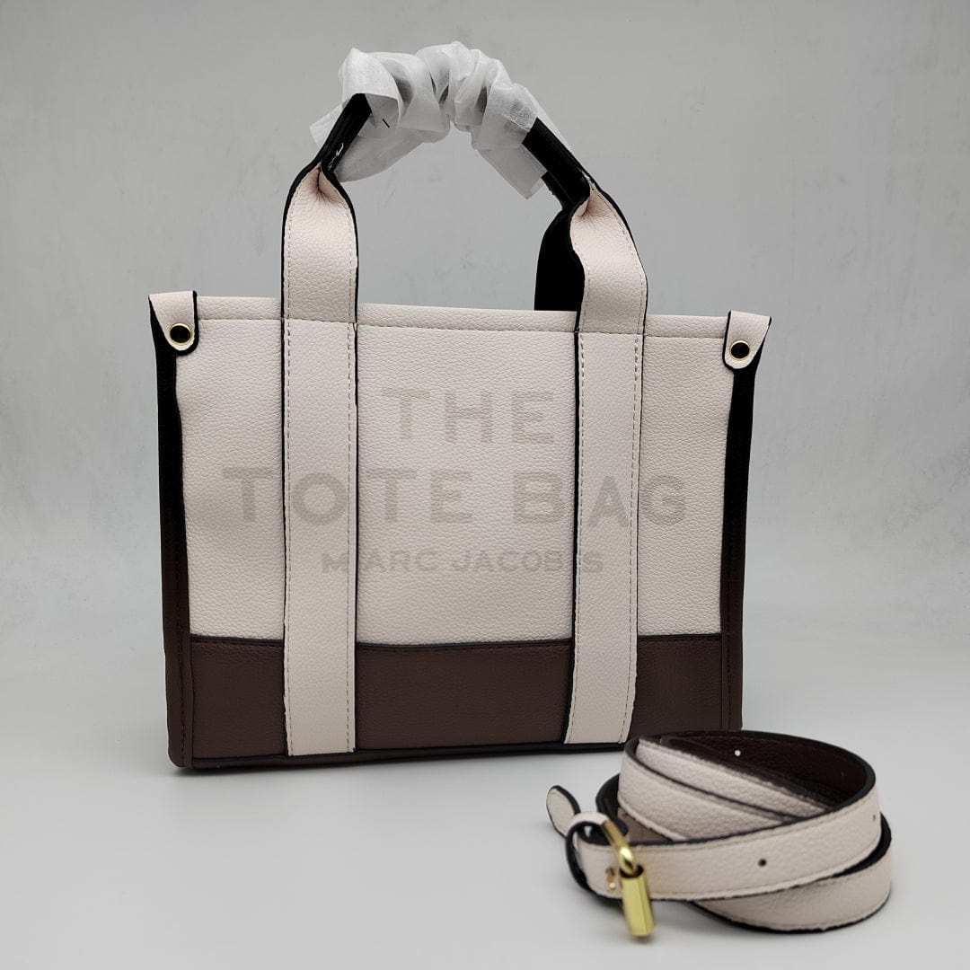 Outlet W&B Bags MJ TOTE Bags (LEATHER) - White