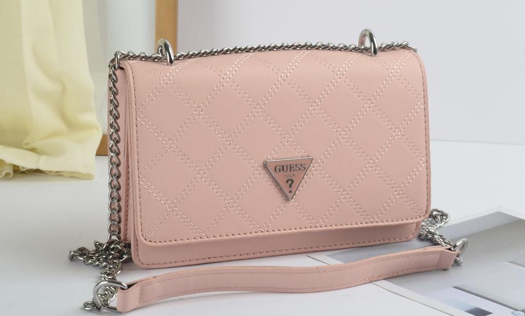 Outlet W&B Bags Pink Women Hard Capitone Bag