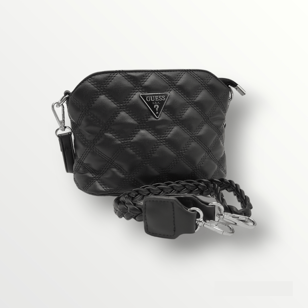 Outlet W&B Bags Women Bag - Capitone- Black