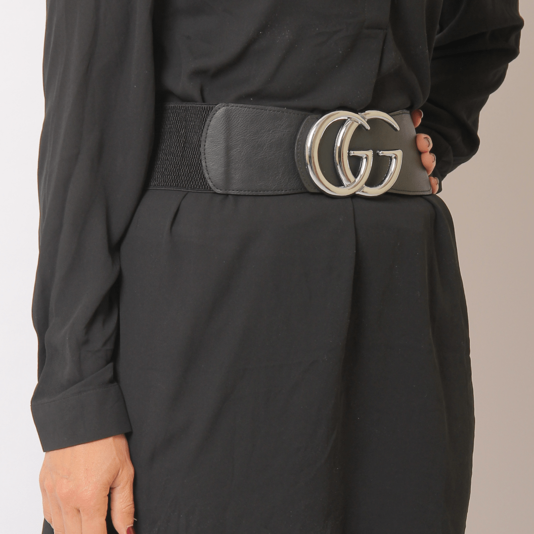 Outlet W&B Bags Women Belts - Black(1)- Silver