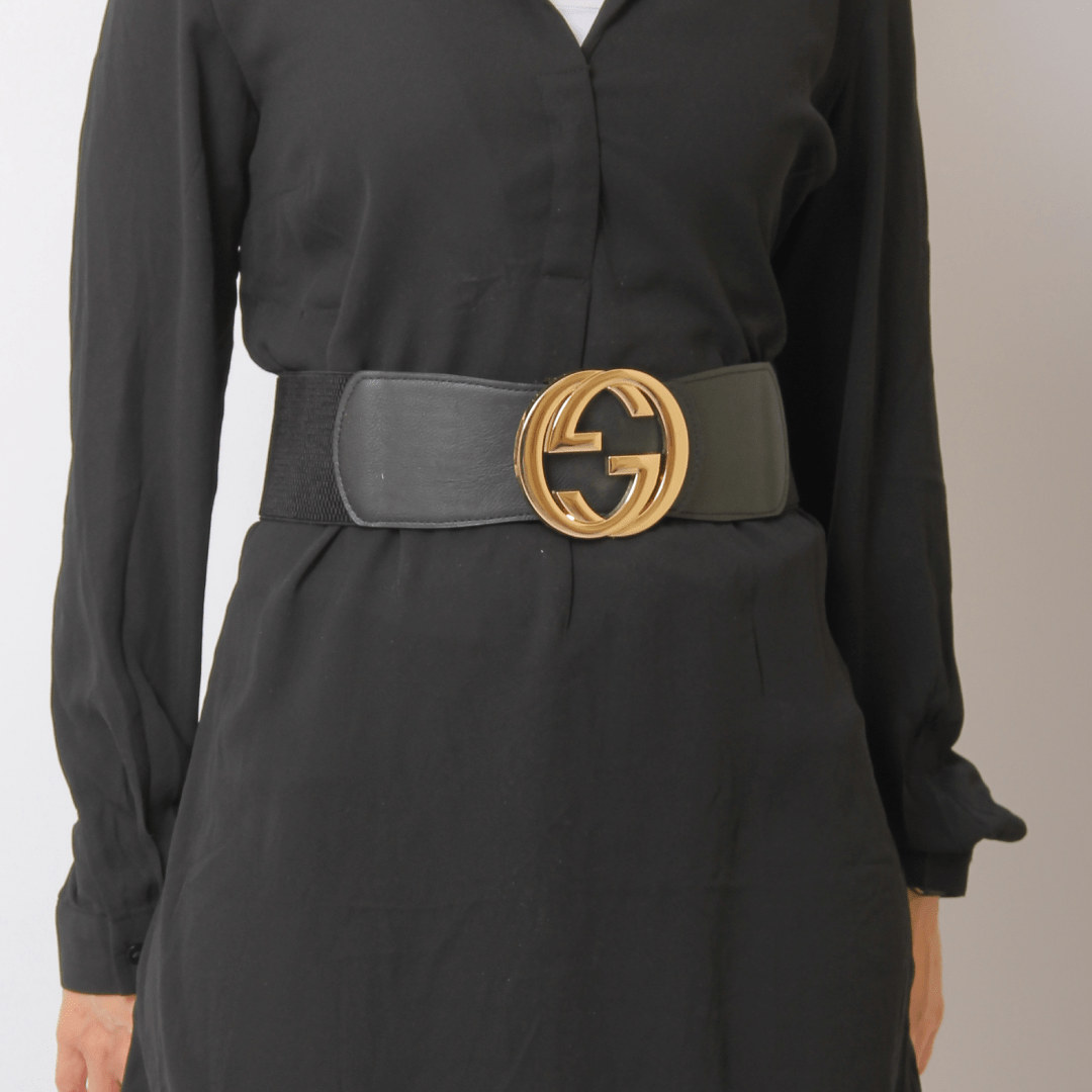 Outlet W&B Bags Women Belts - Black(2)- Golden