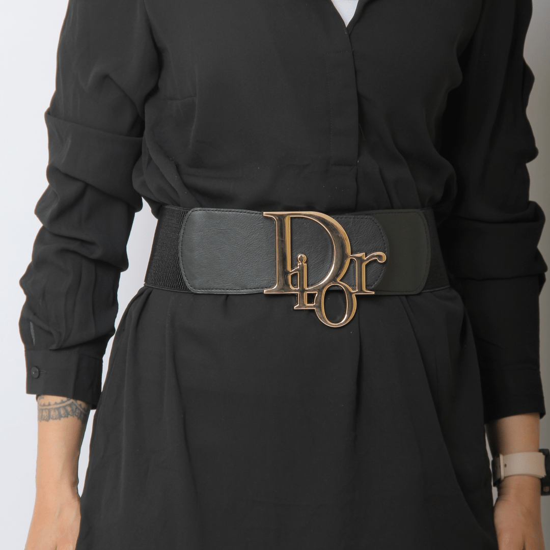 Outlet W&B Bags Women Belts - Black(3)- Golden