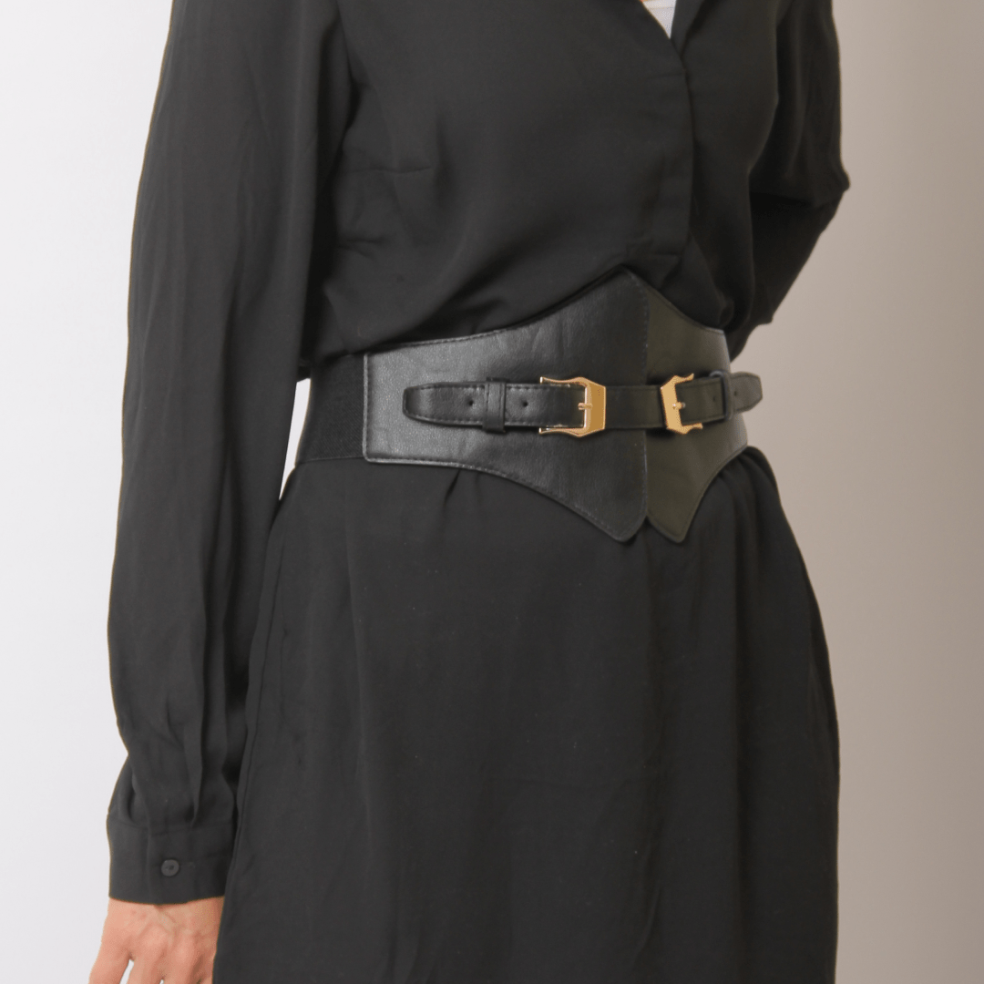 Outlet W&B Bags Women Belts - Black(9)- Golden