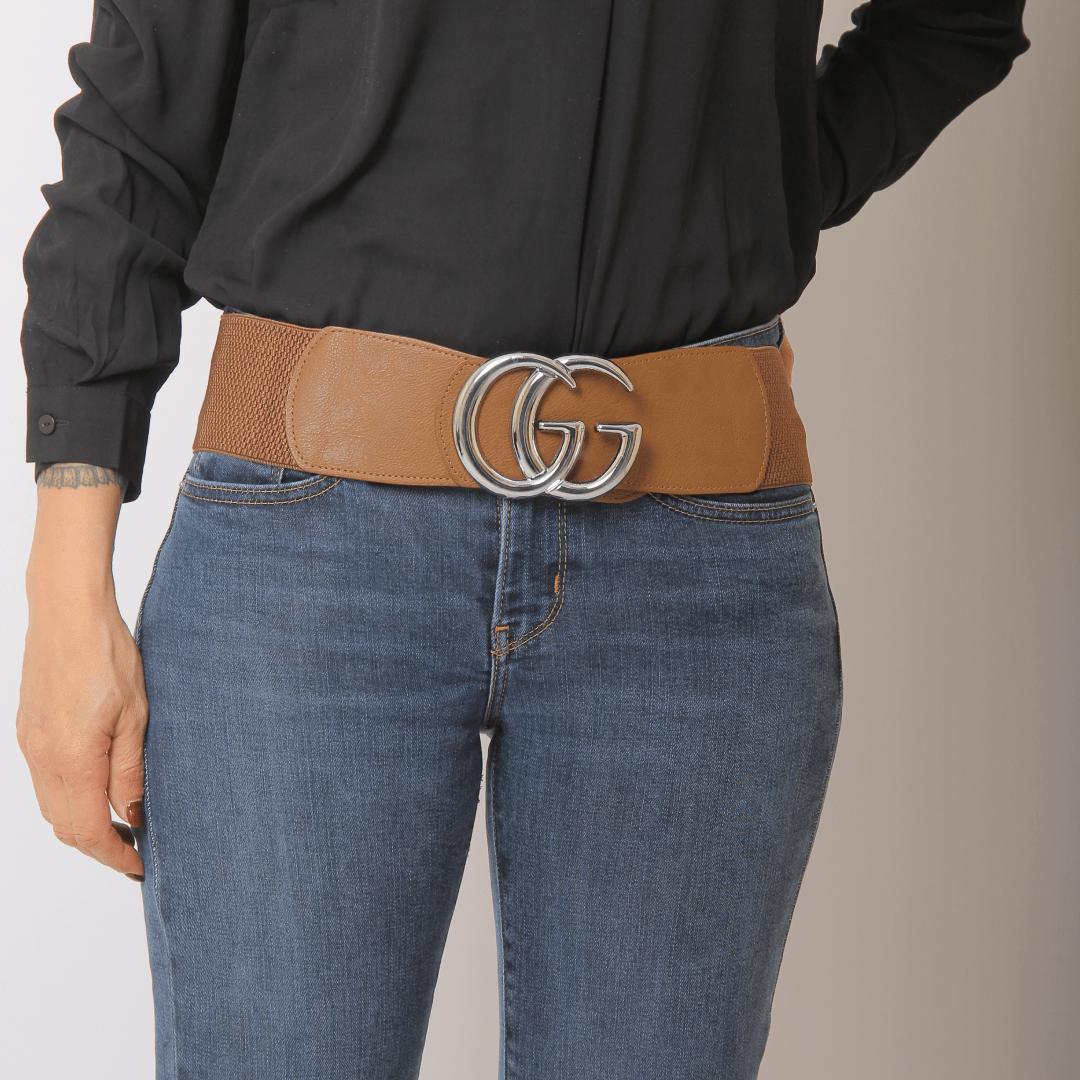 Outlet W&B Bags Women Belts - Brown(2)- Silver