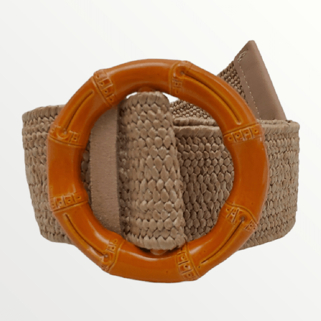 Outlet W&B Bags Women Belts - Crossed- Beige
