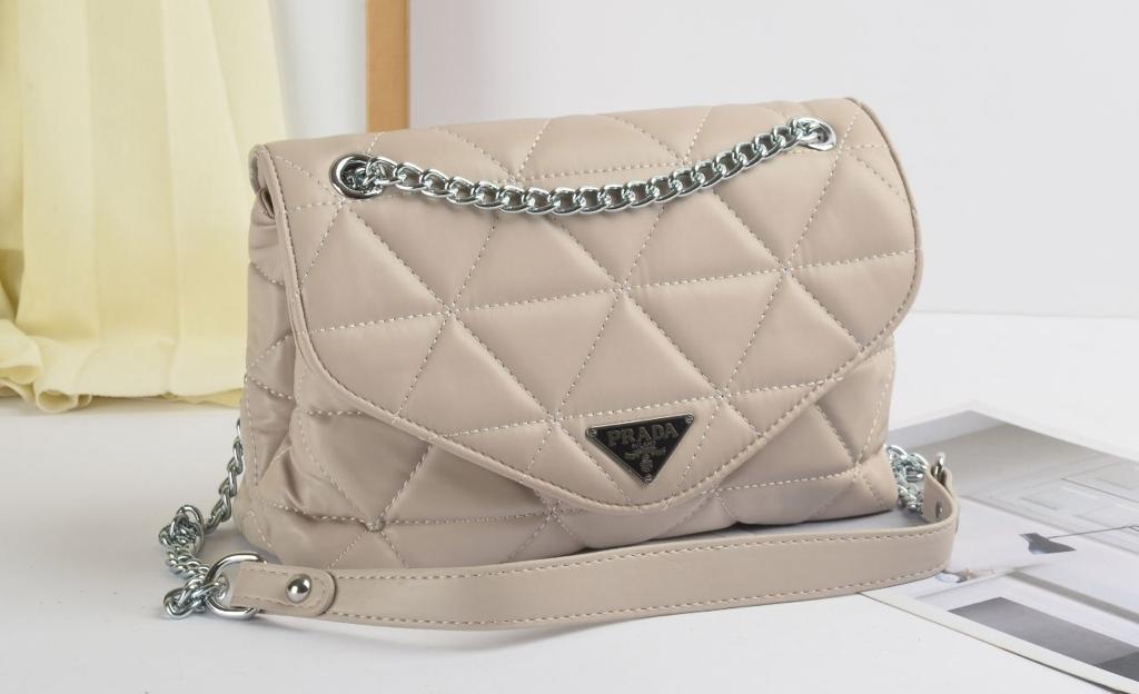 Outlet W&B Elegant Bags Grey Women Premium Bag (Capitone)