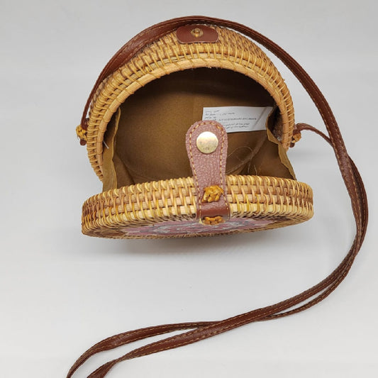 Outlet W&B Elegant Bags Hard - Wiker Round Bags - Mandela (3)