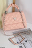 Outlet W&B Elegant Bags Pink Premium Two Hand Women Bag