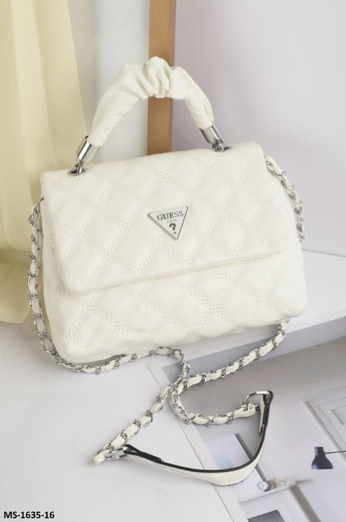 Outlet W&B Elegant Bags White Premium Two Hand Women Bag