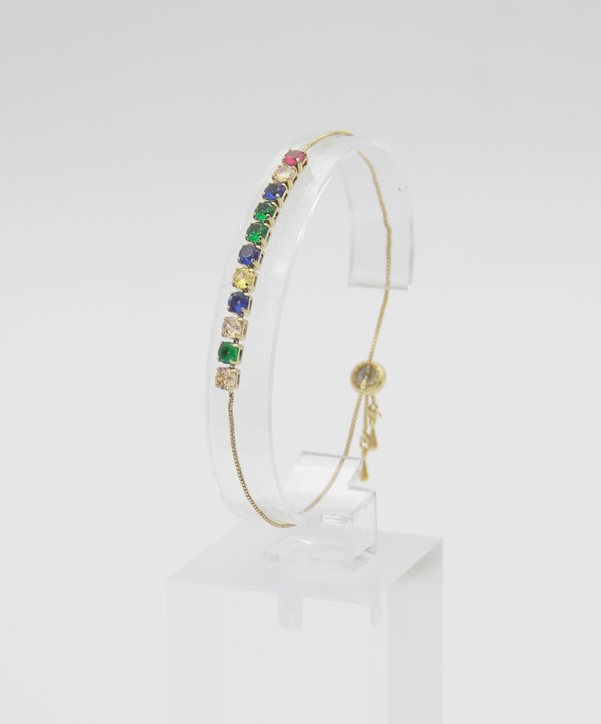 Outlet W&B Female Bracelets All Colors - Rectangle Stones Bracelets