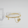 Outlet W&B Female Bracelets Baggy - Golden - Bracelet