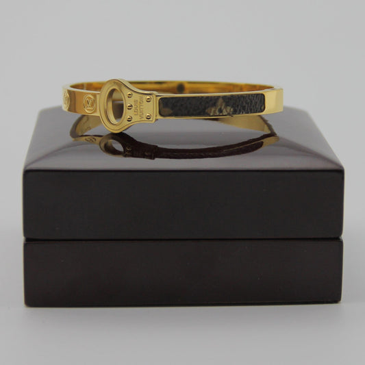 Outlet W&B Female Bracelets Black & Gold Bracelet (2)