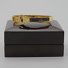 Outlet W&B Female Bracelets Black & Gold Bracelet (2)