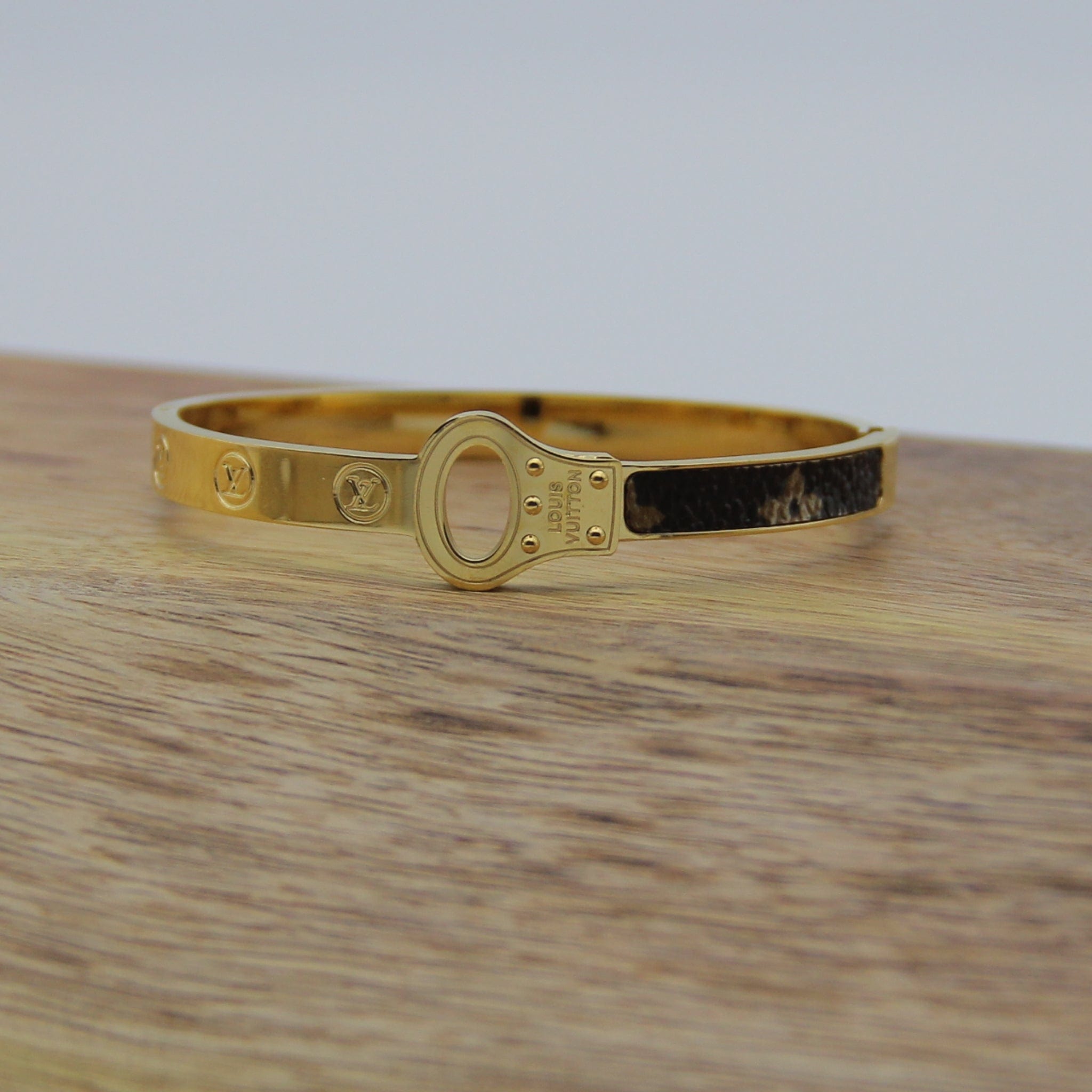 Outlet W&B Female Bracelets Black & Gold Bracelet (2)
