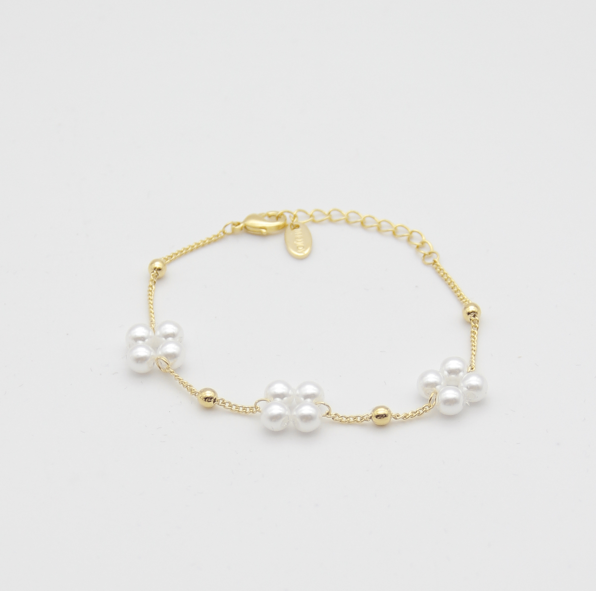 Outlet W&B Female Bracelets Double - Golden- Bracelet