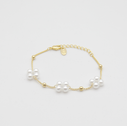 Outlet W&B Female Bracelets Double - Golden- Bracelet