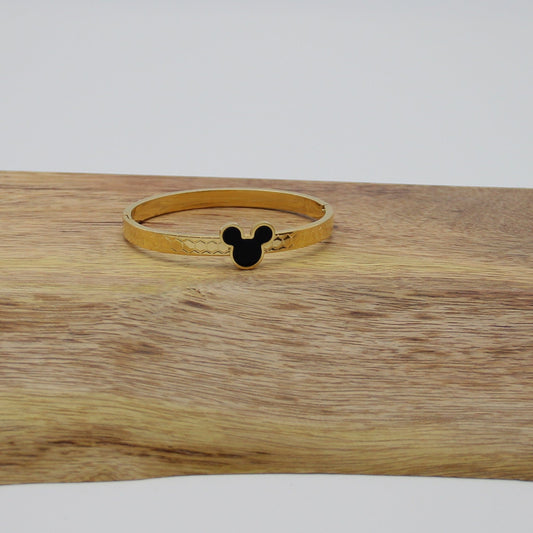 Outlet W&B Female Bracelets Golden Mickey Bracelet