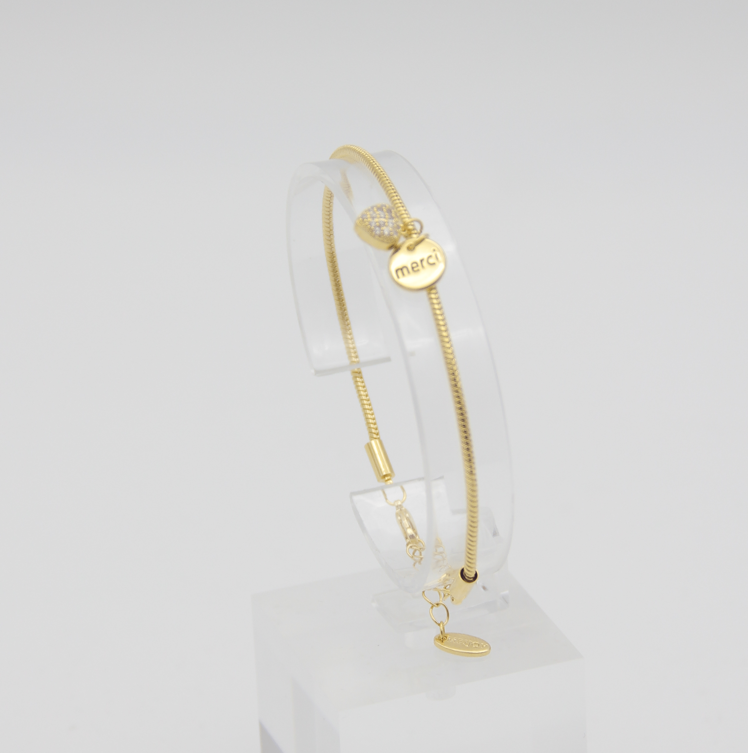 Outlet W&B Female Bracelets Merci - Golden - Bracelet