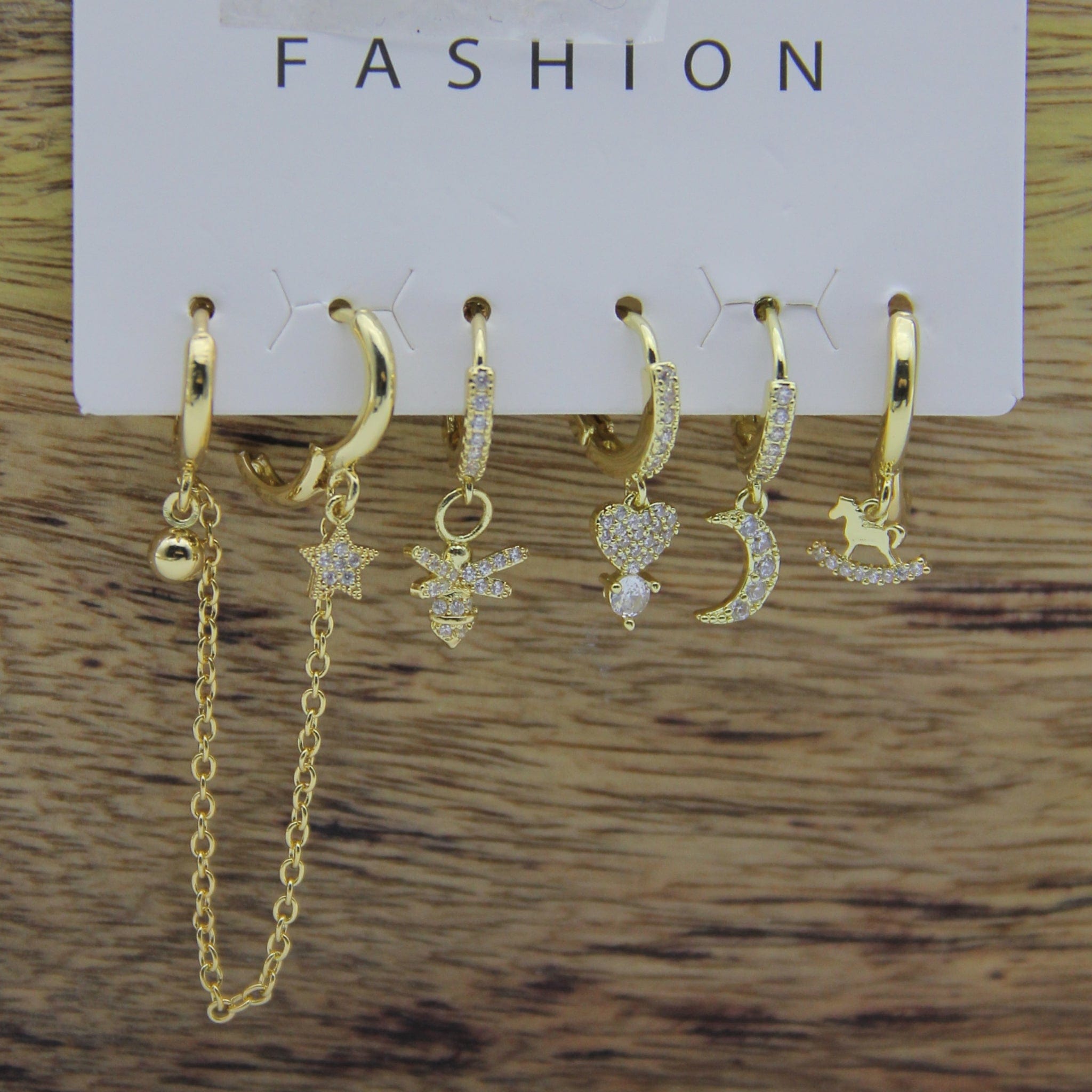 Outlet W&B Female Bracelets Pack Of 6 Earrings & Piercing (Model 5)