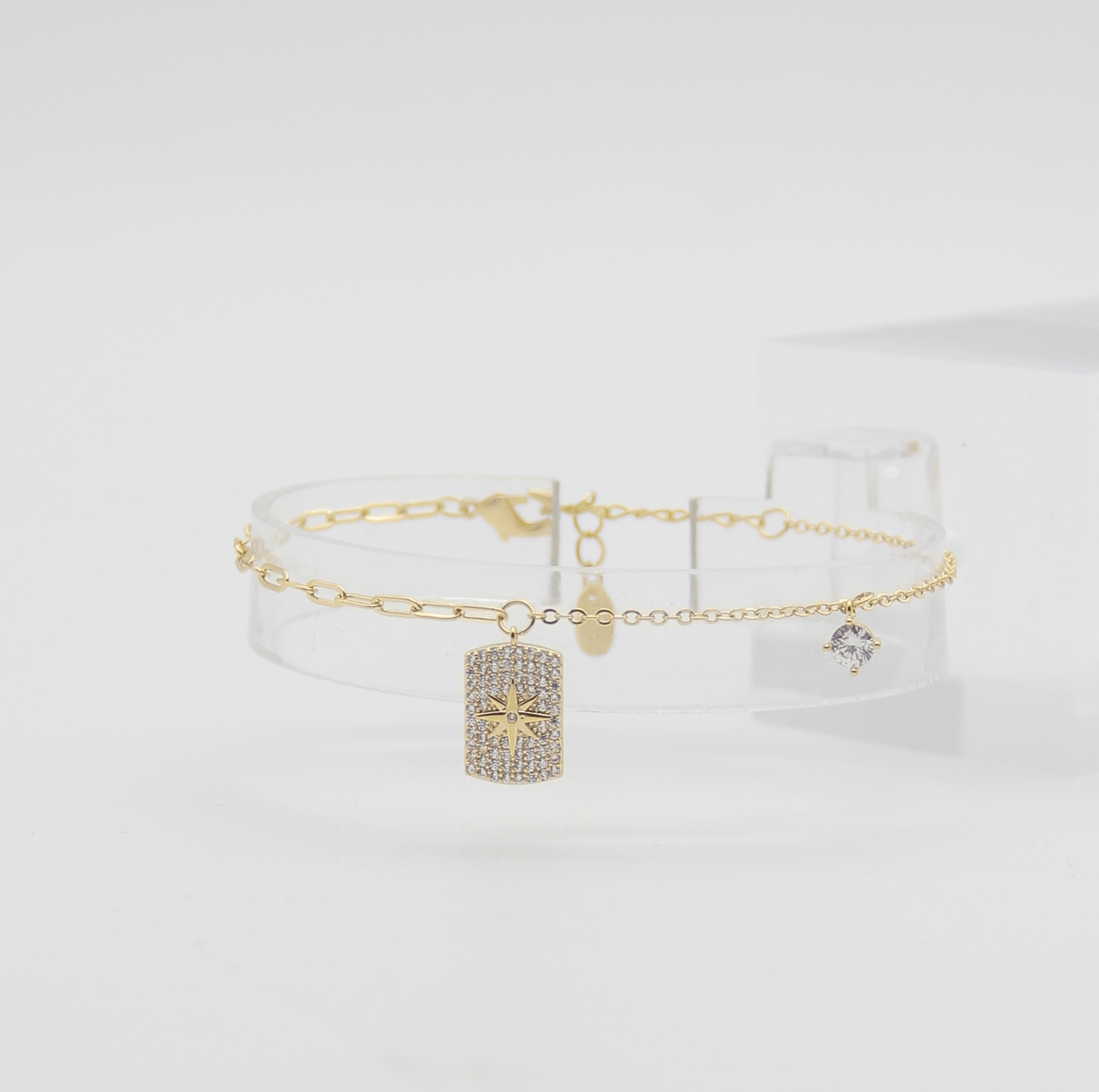 Outlet W&B Female Bracelets Start Bracket - Golden- Bracelet