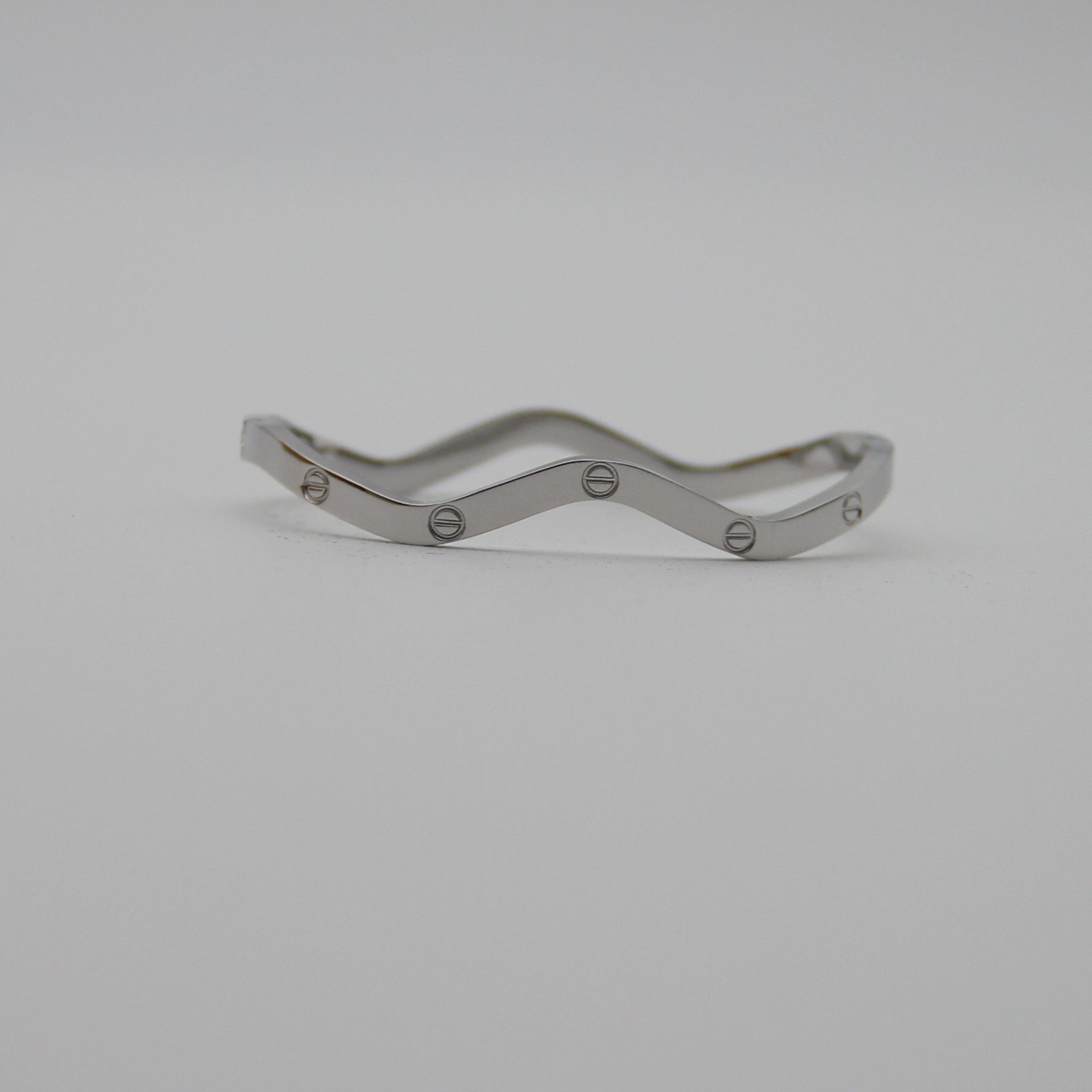 Outlet W&B Female Bracelets White Bracelet Wavy