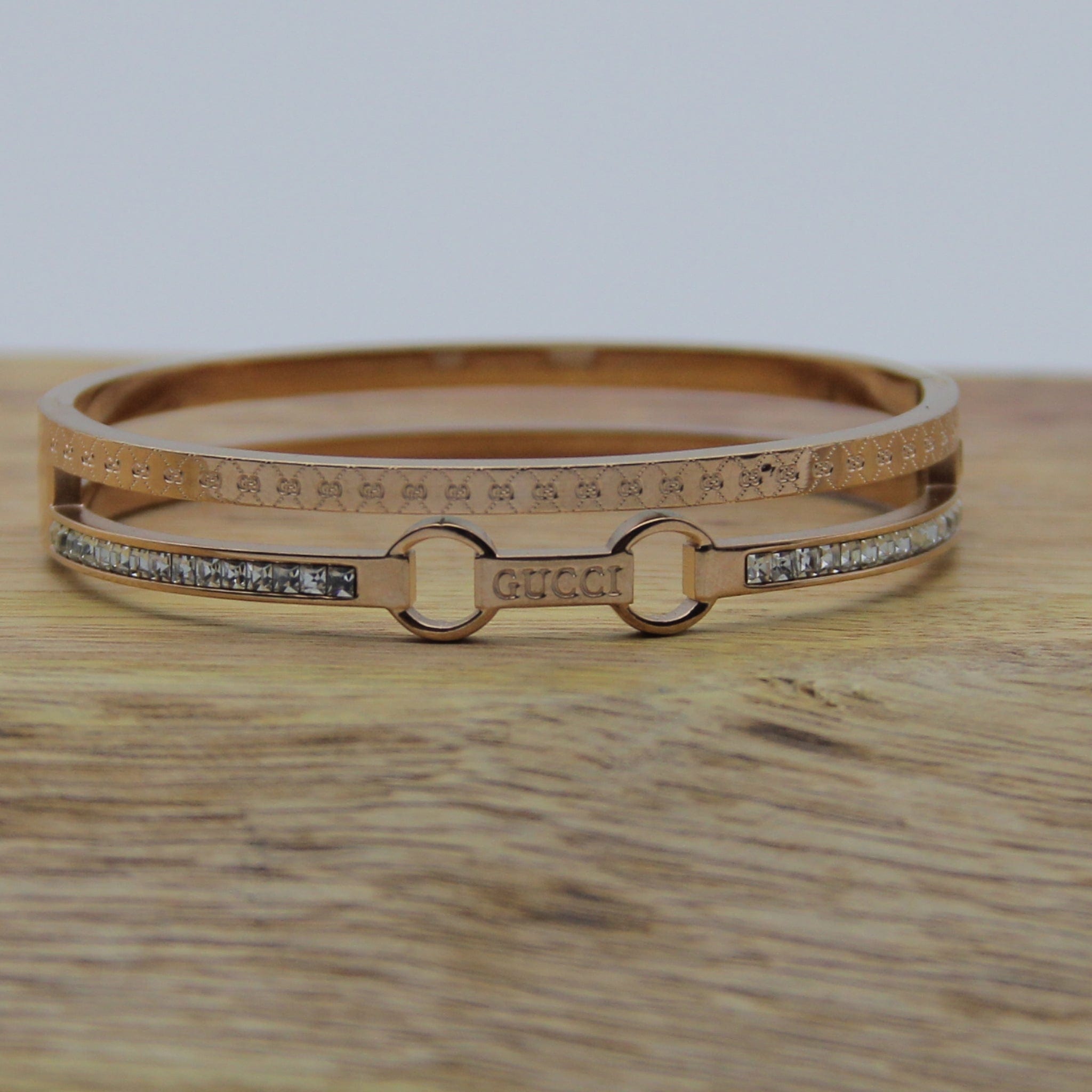 Outlet W&B Female Bracelets White Gucci Double Bracelet