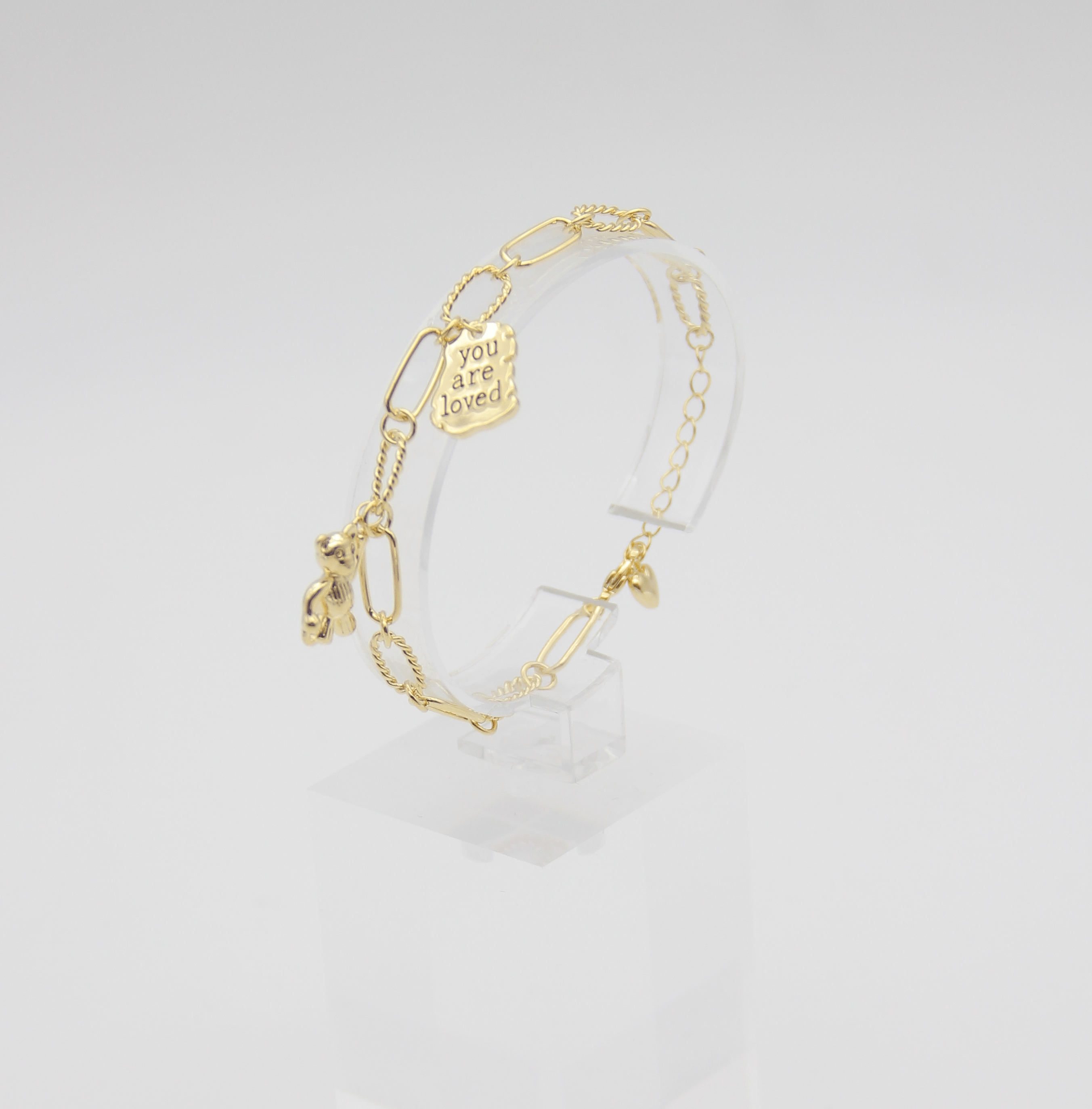 Outlet W&B Female Bracelets You are loved - Golden- Bracelet