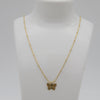 Outlet W&B Female Necklaces Butterfly Golden Stainless Steel Necklace