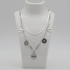 Outlet W&B Female Necklaces Double Stainless Steel Necklace With Circles