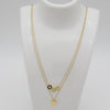 Outlet W&B Female Necklaces Golden Four Circles Stainless Steel Necklace