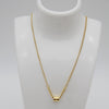 Outlet W&B Female Necklaces Golden Stainless Steel Necklace - 1