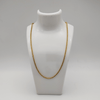 Outlet W&B Female Necklaces Golden Wide Strained Necklace