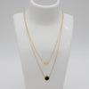 Outlet W&B Female Necklaces Love Golden Stainless Steel Necklace