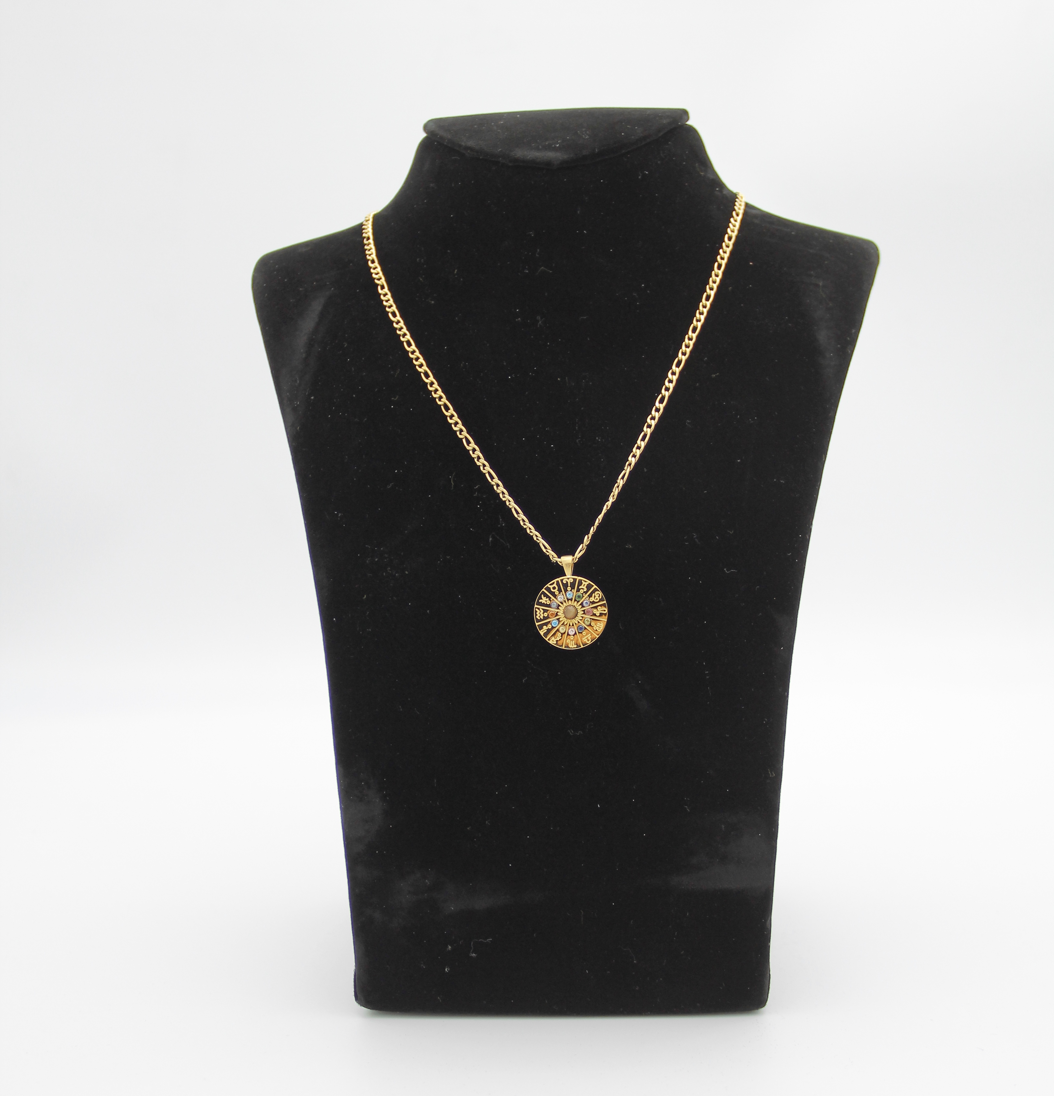 Outlet W&B Female Necklaces Short - Horoscope Pendant - Royal