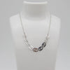 Outlet W&B Female Necklaces Silvered Stainless Steel Necklace
