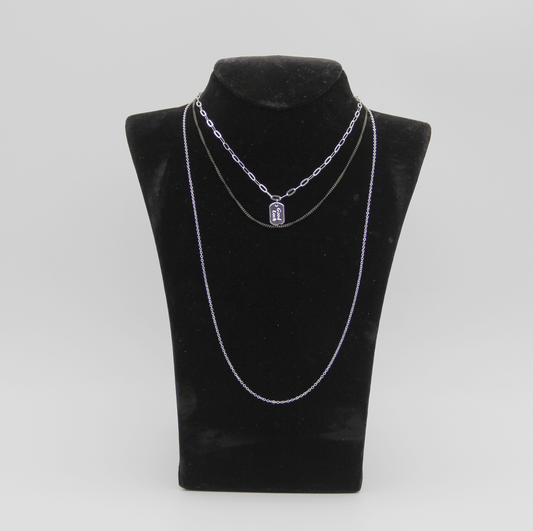 Outlet W&B Female Necklaces Triple Good Look - Long Pendant - Necklace