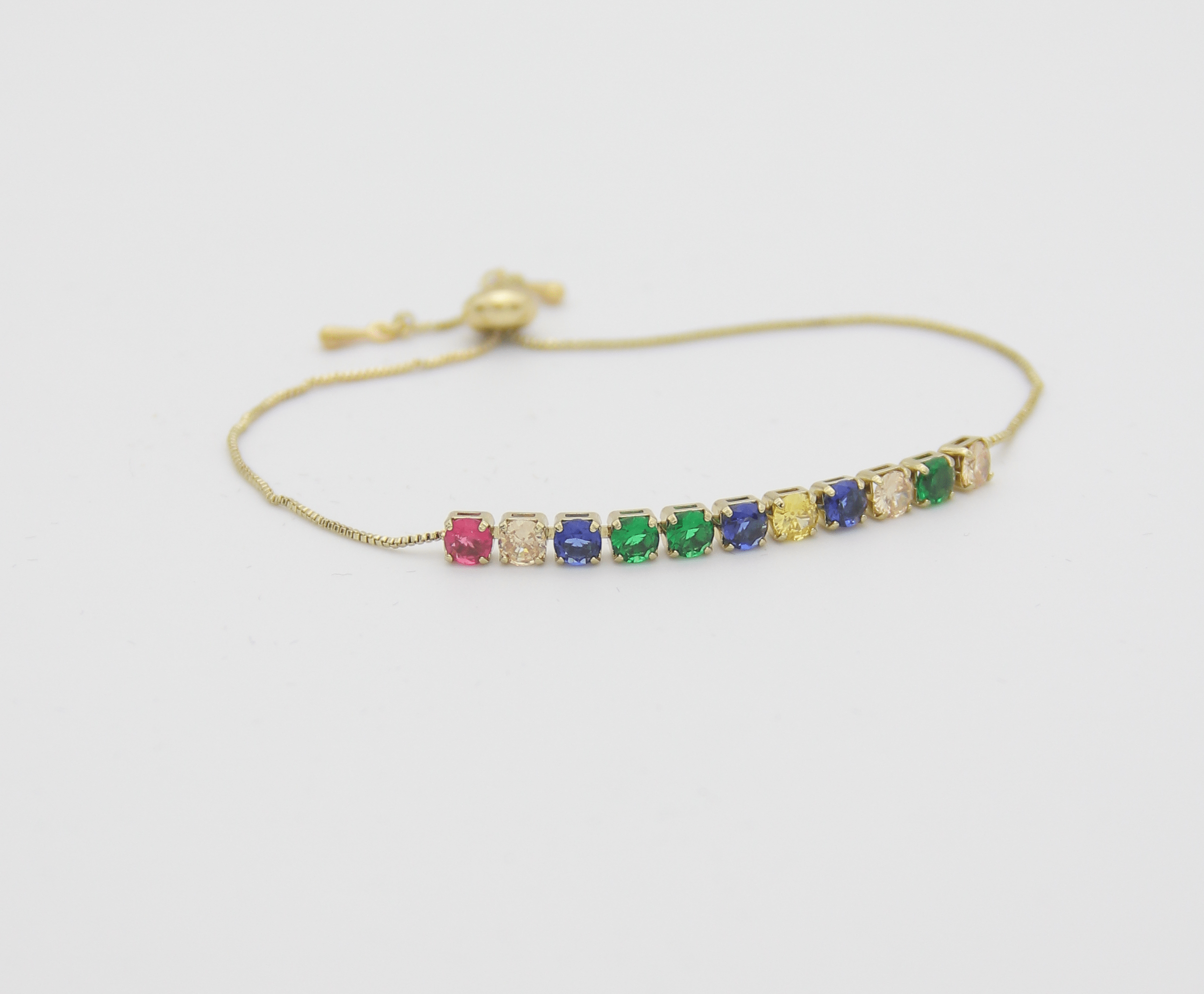 Outlet W&B Summer Sale 23 All Colors - Rectangle Stones Bracelets