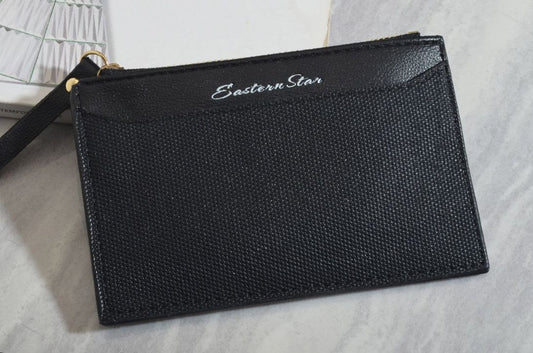 Outlet W&B Wallet Black Eastern Star Hand Wallet
