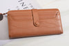 Outlet W&B Wallet Brown Long Leather With Capsule
