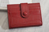 Outlet W&B Wallet Burgundy Women Wallet With Side Capsule