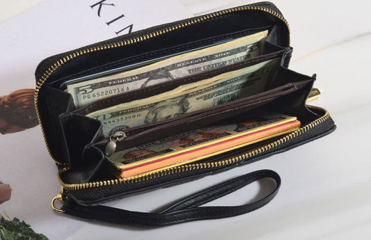Outlet W&B Wallet Capitone Women Big Wallet