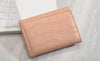 Outlet W&B Wallet Pink Leather Cross Women Wallet