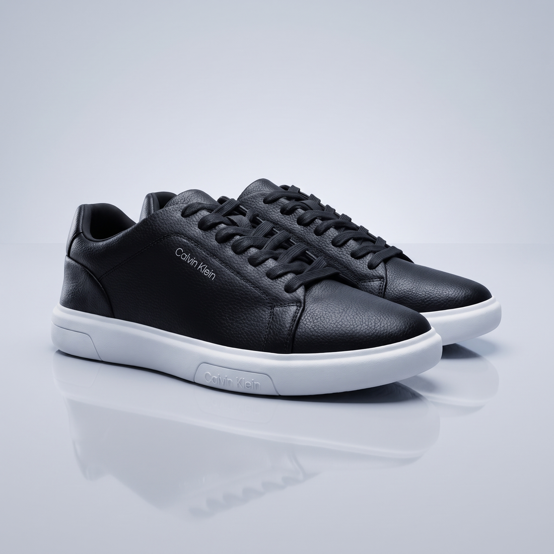 Men CK Flat Sneaker (Black)