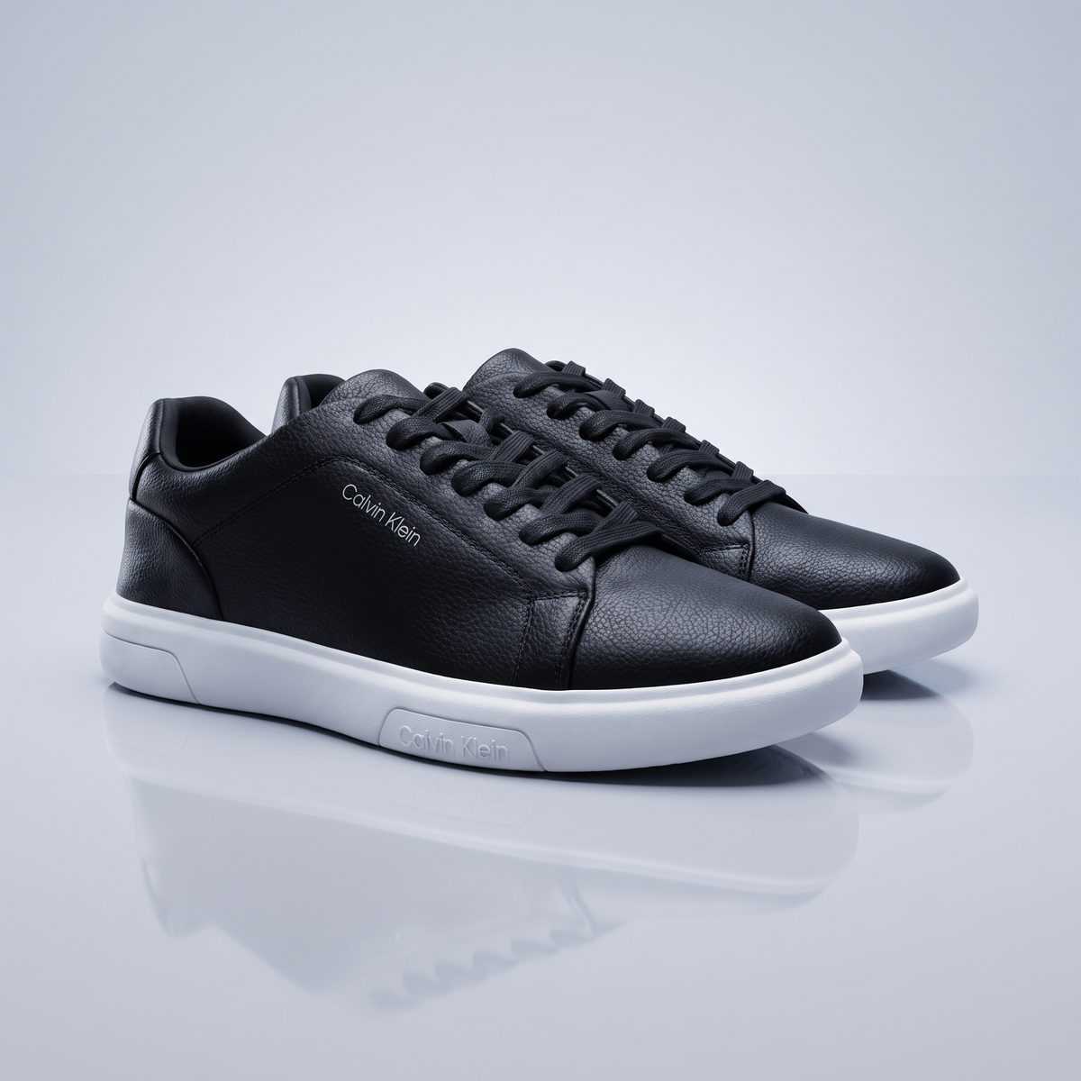 Men CK Flat Sneaker (Black)